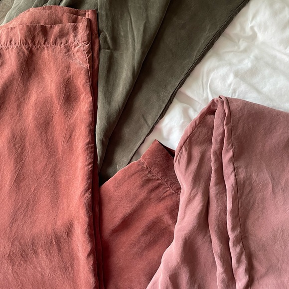 Amour Vert wide leg luxurious pants - Picture 2 of 9